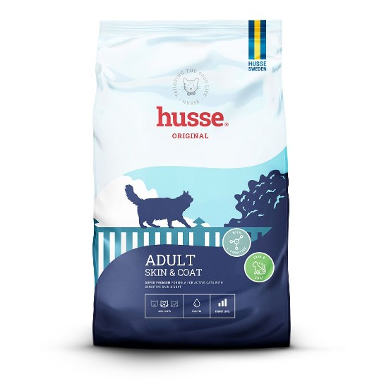 Husse Adult Skin & Coat Katzenfutter neue Verpackung